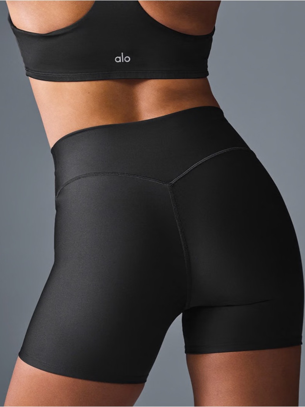 Alo Yoga Airlift Energy Shorts in Black